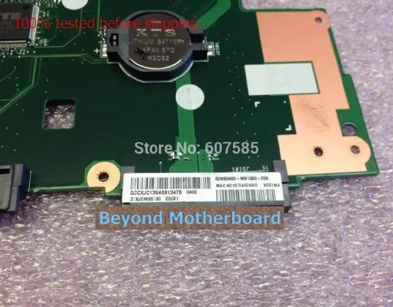 Asus D550M motherboard