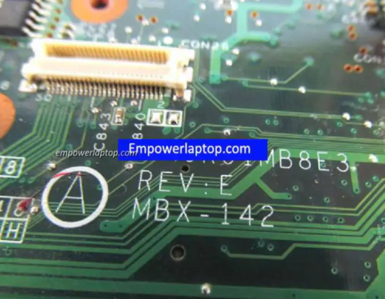 Sony Vaio VGN-BX MBX-142 DA0RJ1MB8DE3 A1144161A hovedkort
