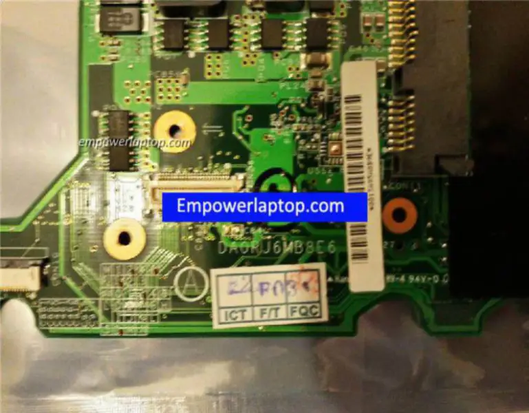 Sony DA0RJ6MB8E6 MBX-157 hovedkort