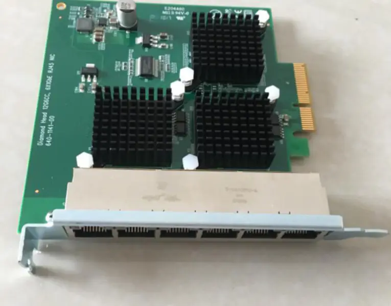 Diamond Head 12G6CC Gigabit Ethernet Network Card 6 Port PCI-E X4