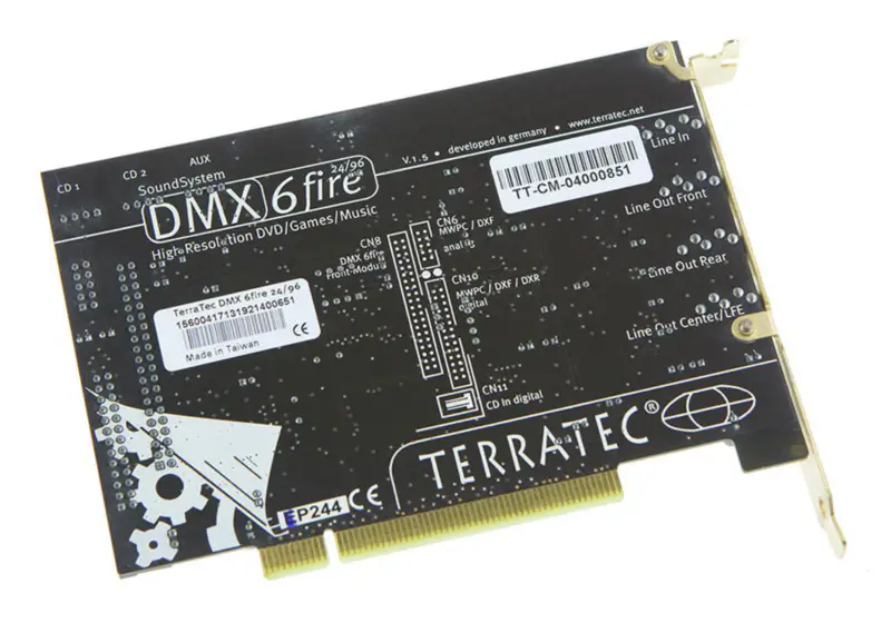 Terratec DMX 6Fire 24/96 lydkort