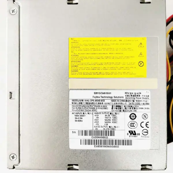 W380 Dps-300ab-44b S26113-e548-v50-01 300w strømforsyningsmodul
