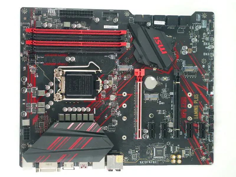 MSI MPG Z390 GAMING Plus-hovedkort