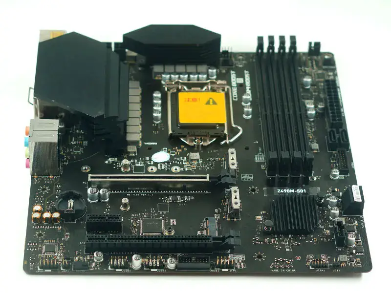 MSI Z490M-S01 hovedkort