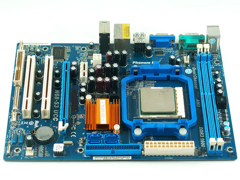 Asrock Asrock AM3 integrert lite N68-S3 UCC-hovedkort
