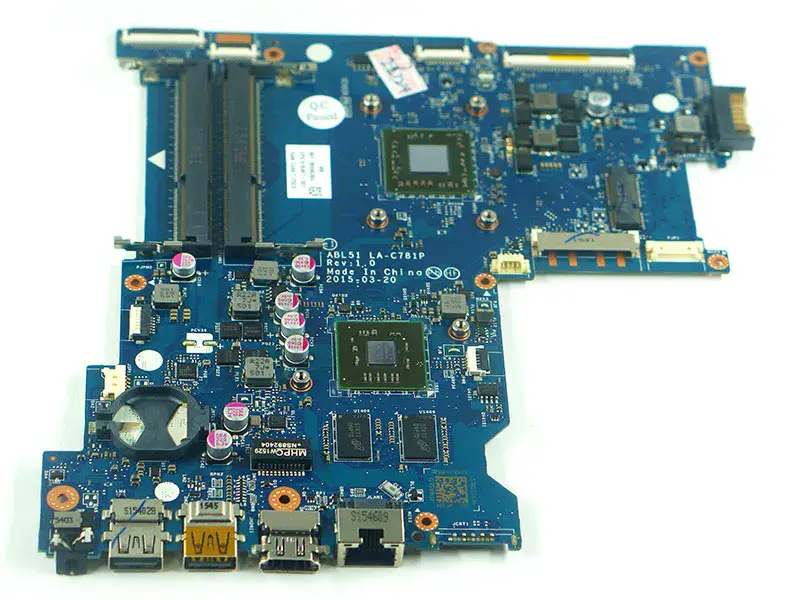 HP motherboard 814611-001 15-AF ABL51 LA-C781P