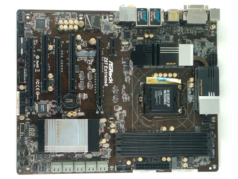ASROCK Z87 Extreme6 LGA 1150 DDR3-hovedkort