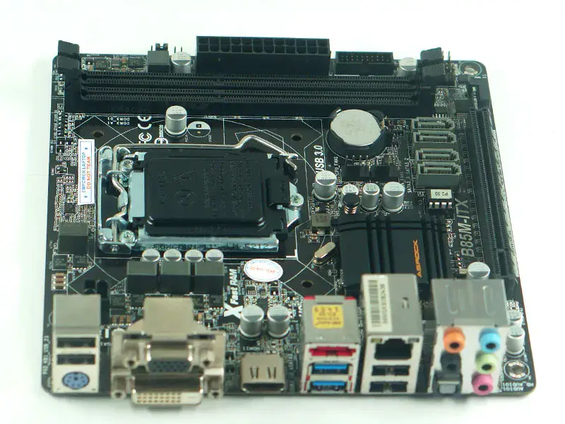 Asrock B85M-ITX-hovedkort LGA1150 DDR3 16G Mini-ITX