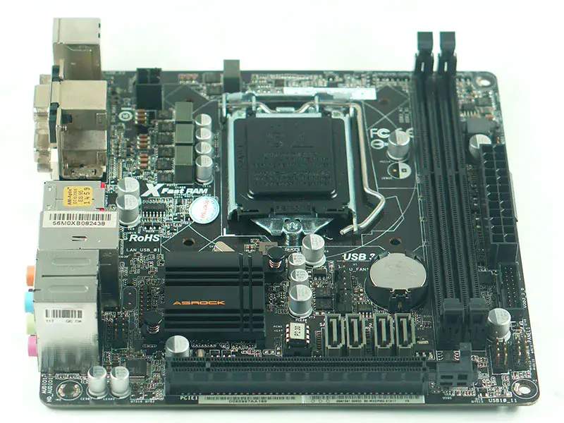 Asrock B85M-ITX-hovedkort LGA1150 DDR3 16G Mini-ITX