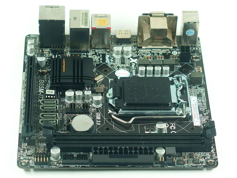 Asrock B85M-ITX-hovedkort LGA1150 DDR3 16G Mini-ITX