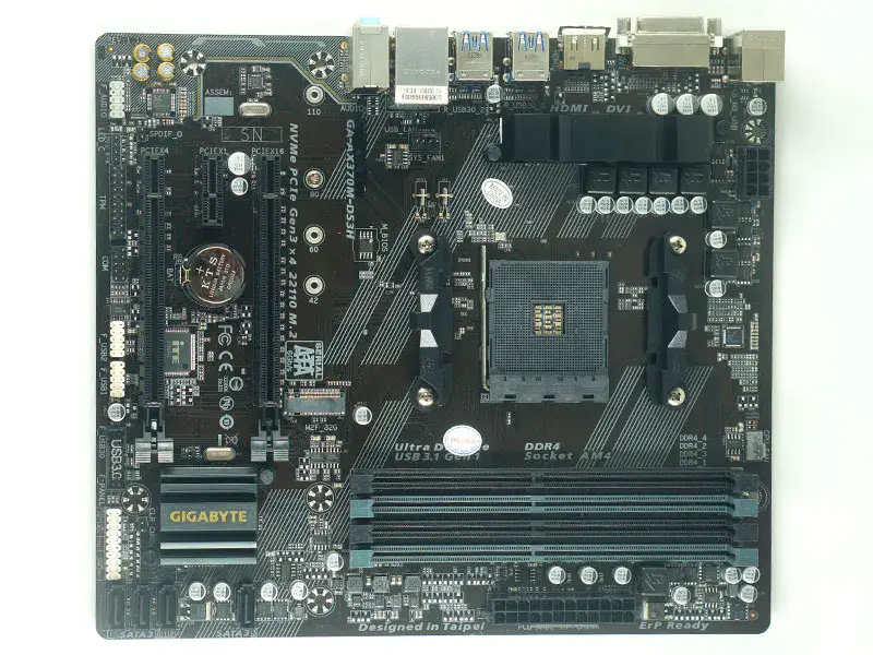 GIGABYTE GA-AX370M-DS3H hovedkort