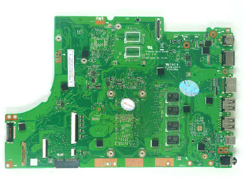 TP501UA hovedkort I5-6200 innebygd 4 GB RAM for ASUS TP501UA TP501U TP501UQ TP501UB hovedkort for bærbar PC