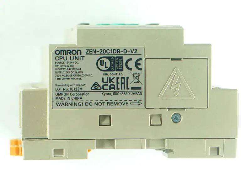 Omron ZEN-20C1DR-D-V2 PLC module
