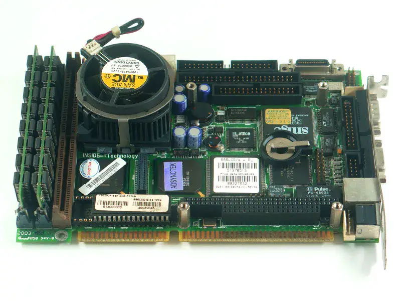 Inside Technology 686LCD/s 4MB Std industrielt hovedkort