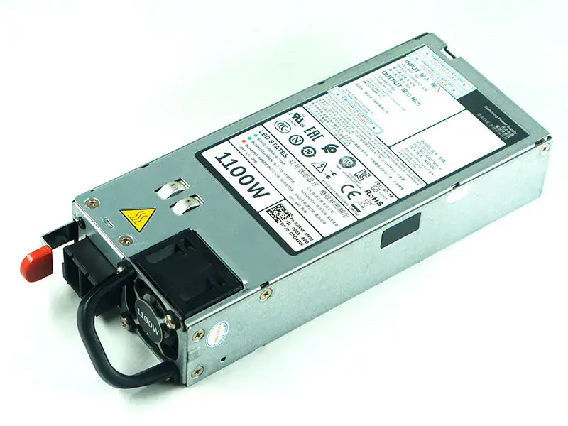1100W DC strømforsyning PSU for Dell R620 R630 R720 R730XD R520 NX3200 1100W 5G4WK Y1MGX E1100D-S0