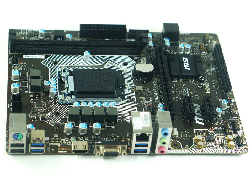 MSI B150M PRO-VH B150 LGA 1151 G4560 Micro-ATX-hovedkort