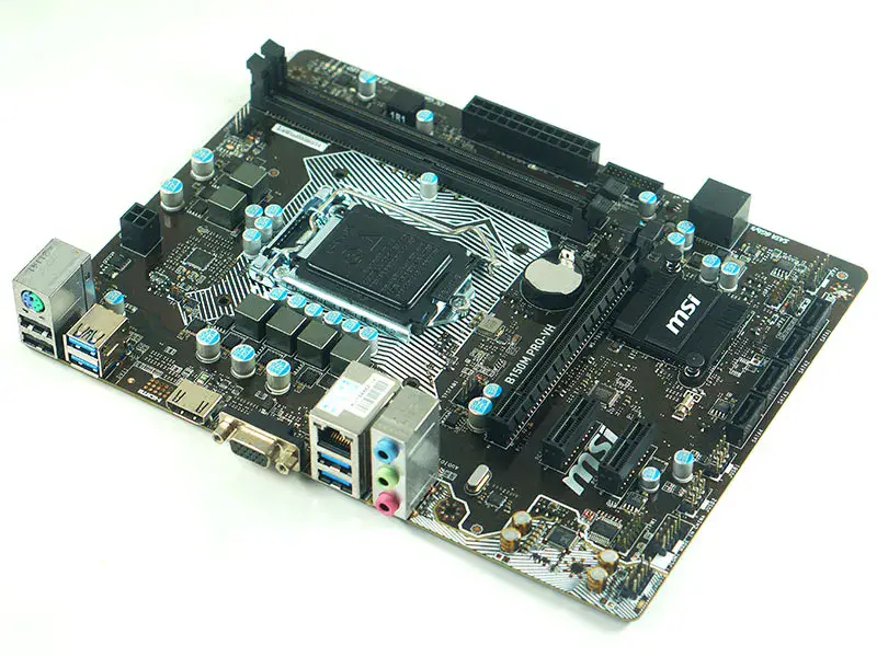 MSI B150M PRO-VH B150 LGA 1151 G4560 Micro-ATX-hovedkort