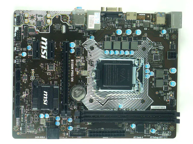 MSI B150M PRO-VH B150 LGA 1151 G4560 Micro-ATX-hovedkort