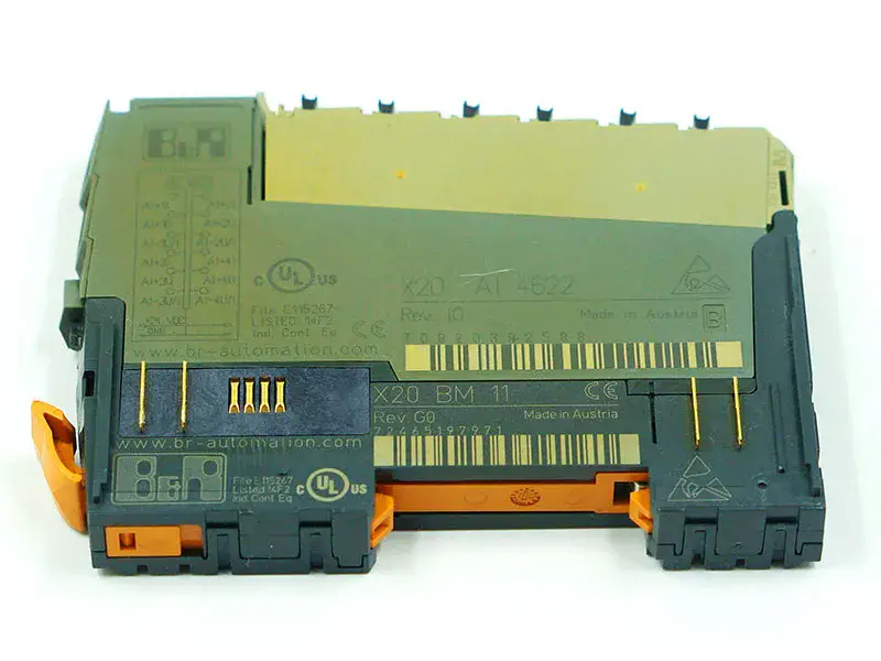 B&R X20AI4622+X20BM11+X20TB12 PLC Module