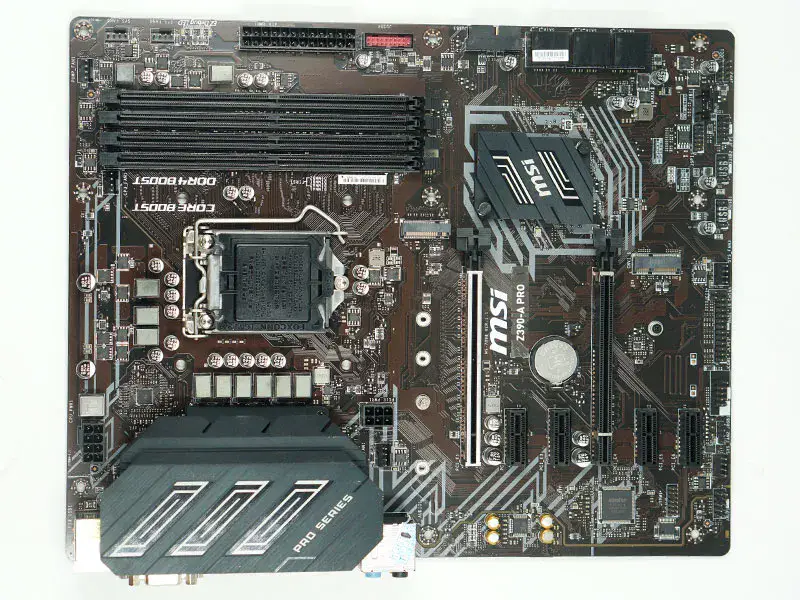 MSI Z390-A PRO hovedkort LGA1151 DDR4 64 GB