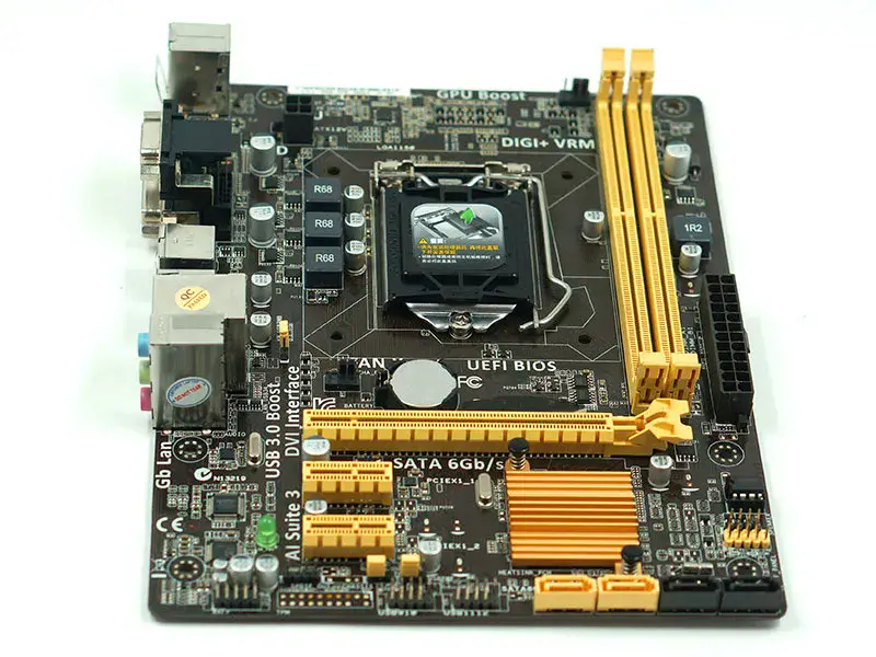 Asus H81M-E H81 LGA 1150 Micro-ATX-hovedkort
