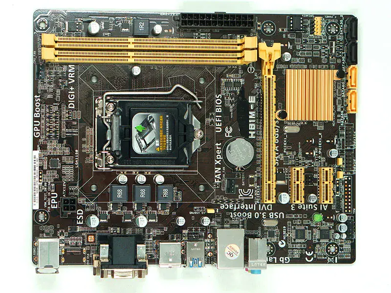 Asus H81M-E H81 LGA 1150 Micro-ATX-hovedkort