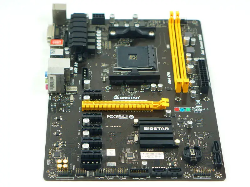 Biostar TB350-BTC hovedkort Socket AM4 DDR4