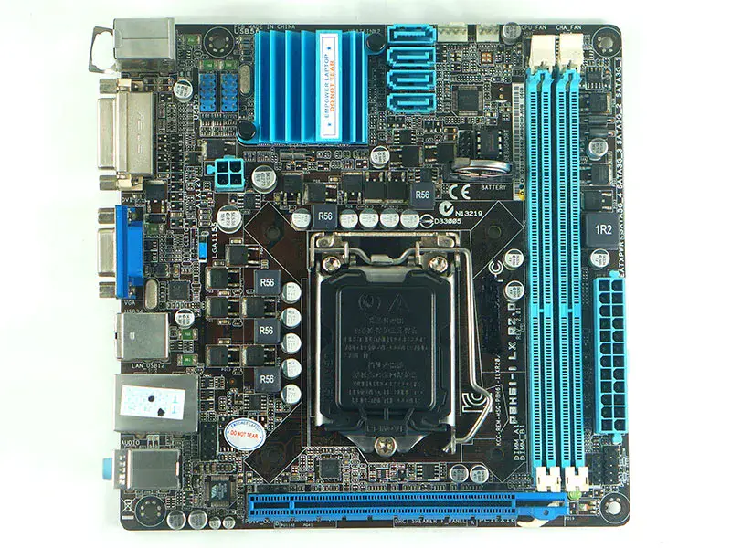 Asus P8H61-I LX R2.0 LGA 1155 Intel H61-hovedkort