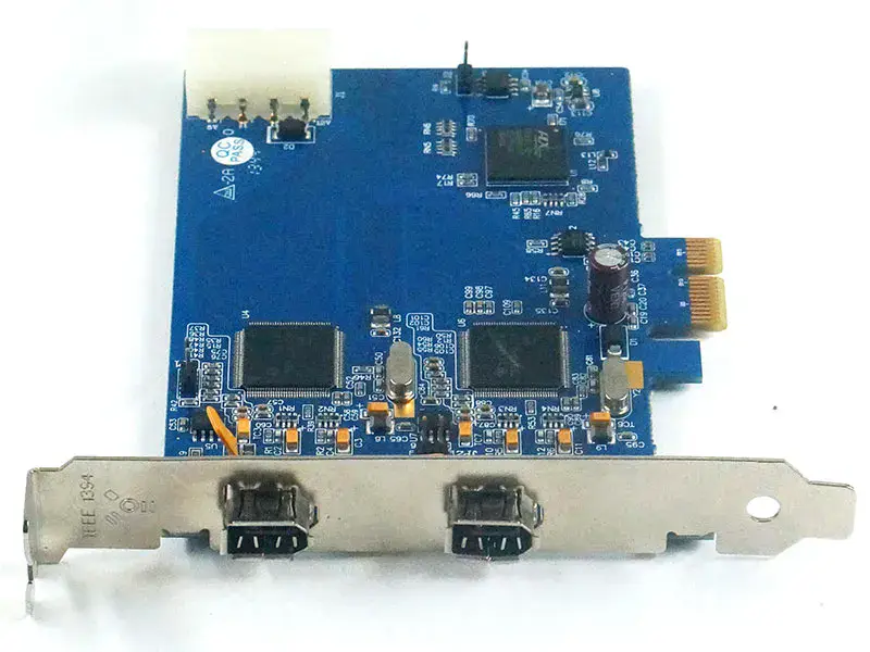 FWX2-PCIE10 Rev: 1.1 FWX2-PCIE10-2 1394-opptakskort
