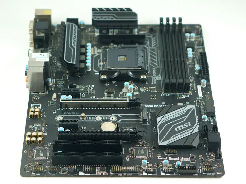 MSI B350 PC MATE hovedkort AM4 DDR4 B350