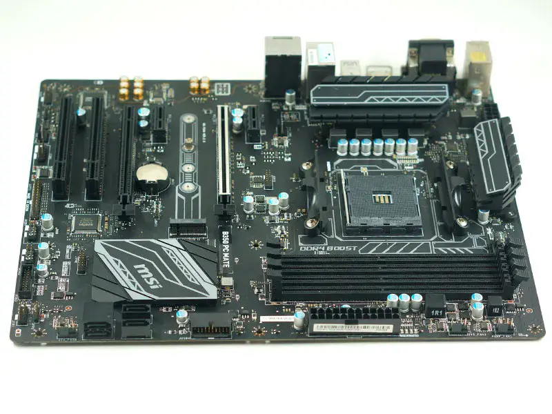 MSI B350 PC MATE hovedkort AM4 DDR4 B350