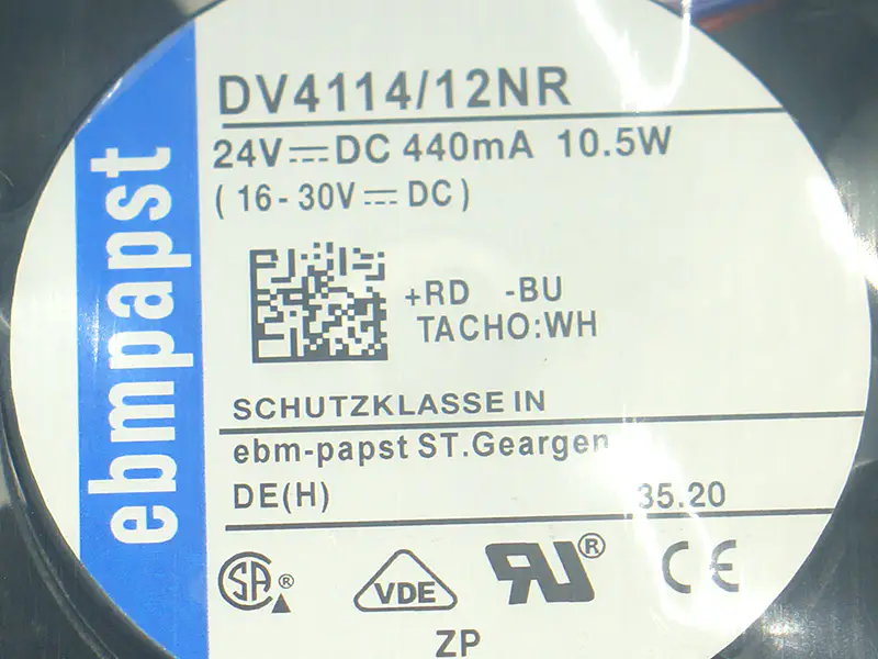 Ebmpapst DV4114/12NR Vifte