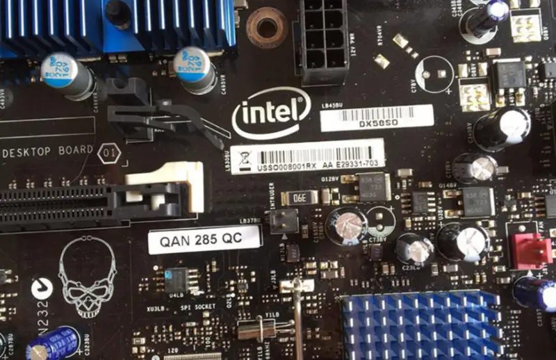 Intel DX58SO motherboard