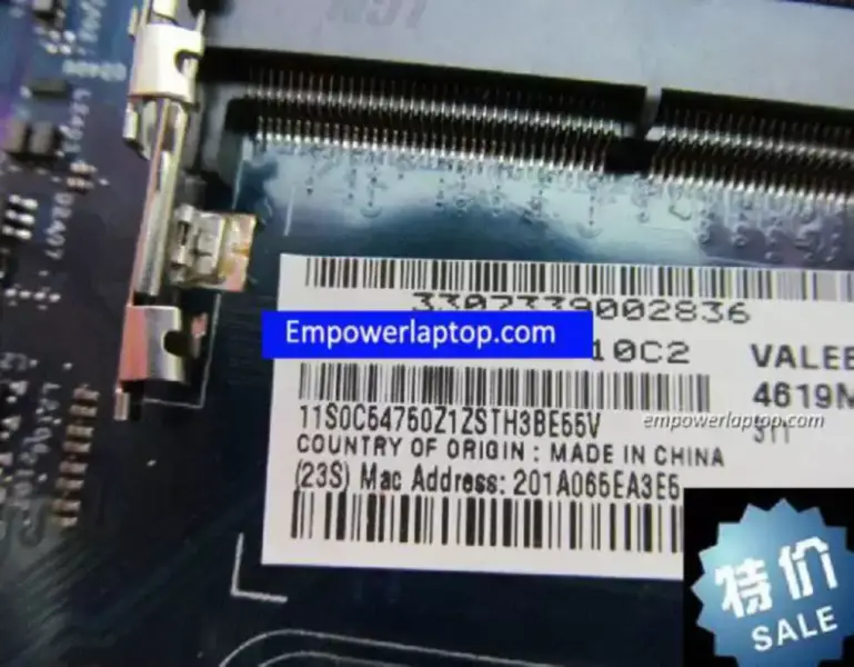 Lenovo E545 LA-8127P FRU:04X4809 Hovedkort
