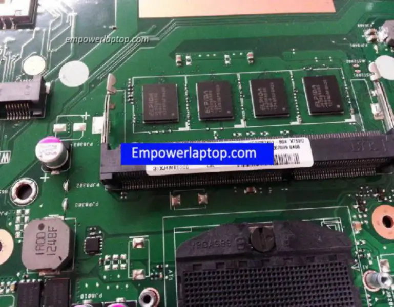 Asus F75VD hovedkort