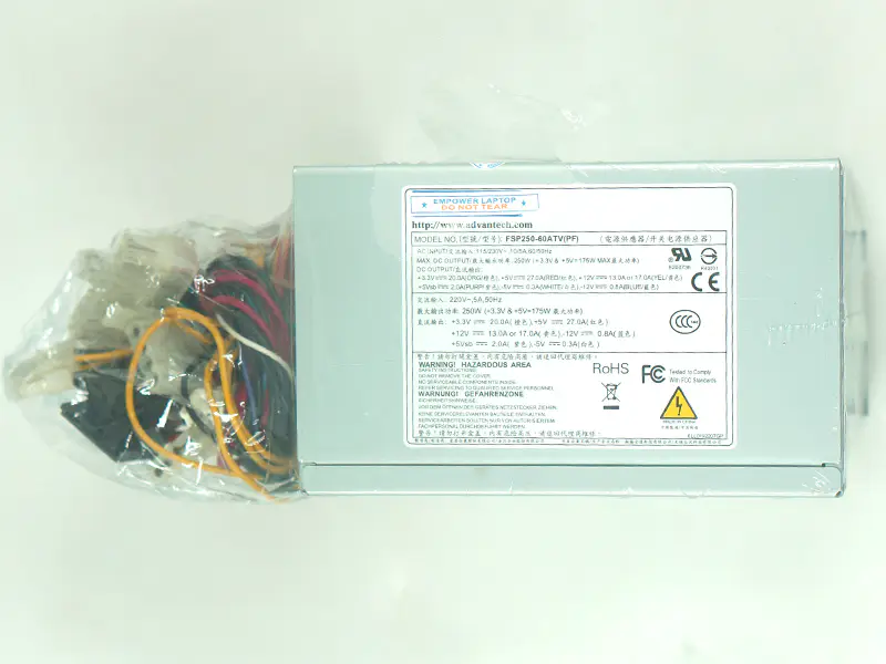 PSU for FSP Advantech ATX -5V 610L 250W strømforsyning FSP250-60ATV(PF) FSP250-60GTV PS8-250ATX-ZE