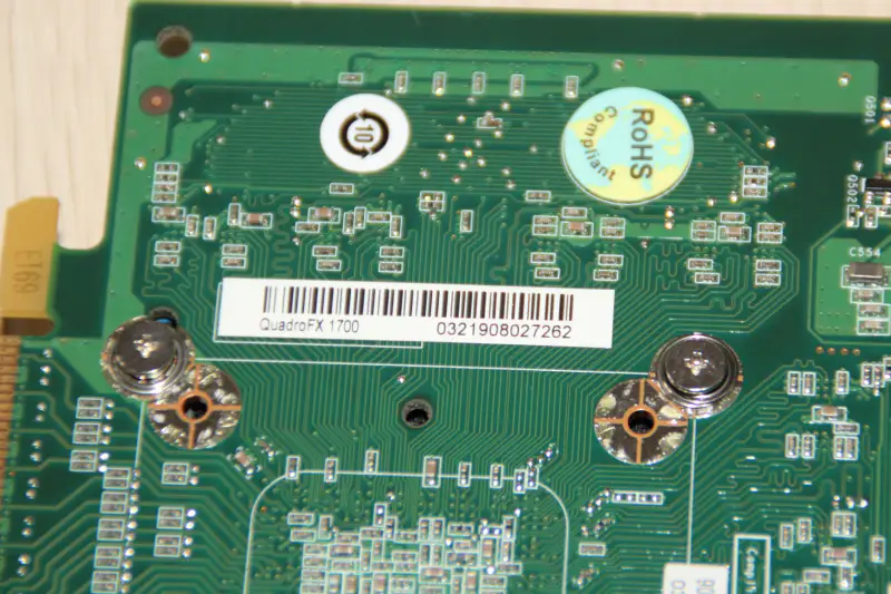 Quadro FX1700 512M PCI-E grafikkort DVI*2