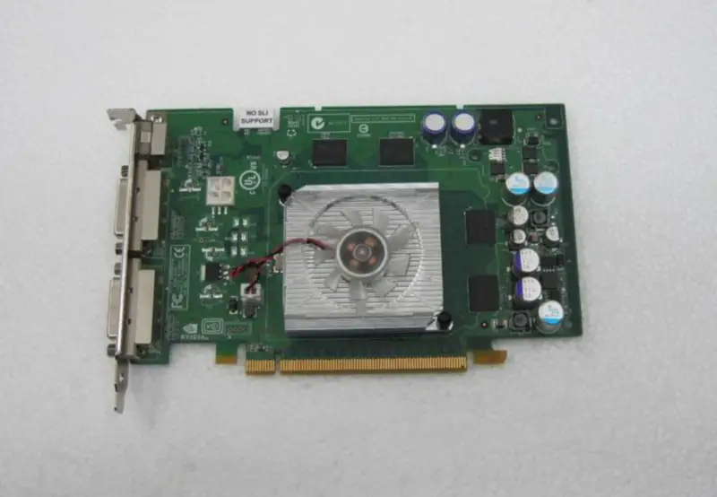 Quadro FX550 128M 128bit DDR3 PCI-E profesjonelt grafikkort med dobbelt DVI-grensesnitt