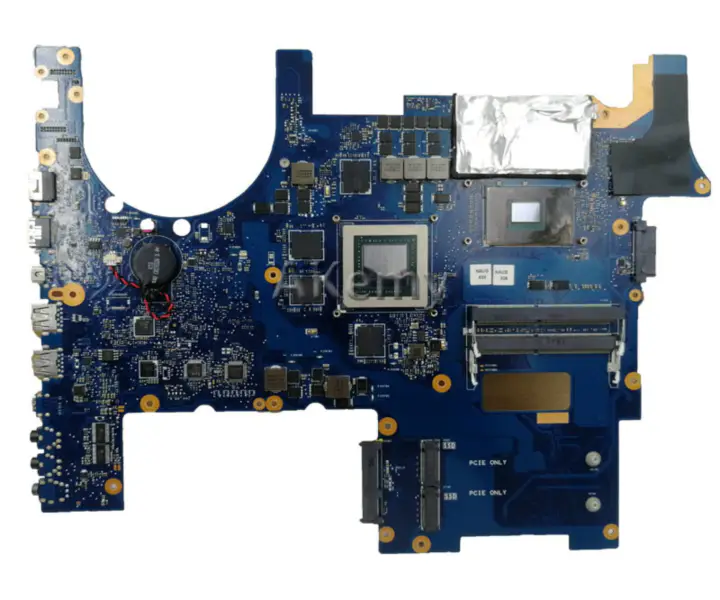 Asus G752VL GTX965M-3G hovedkort for G752V G752 bærbar PC med I7-6700HQ CPU