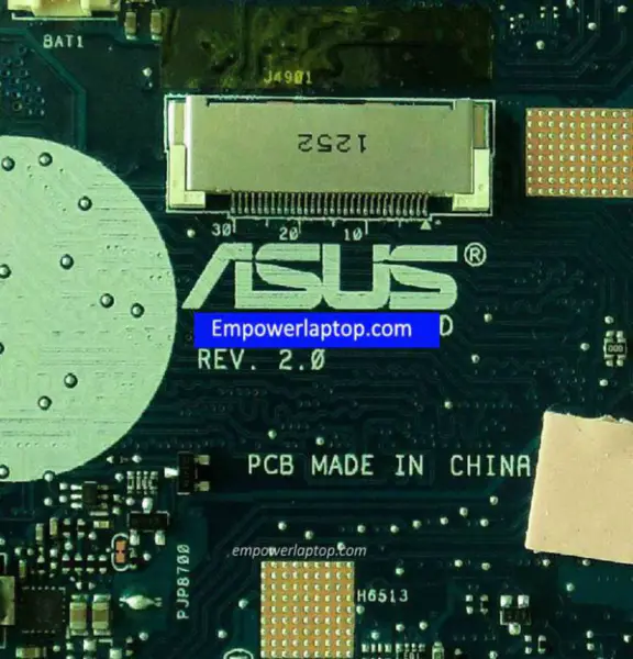 Asus G75VX hovedkort