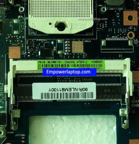 Asus G75VX hovedkort