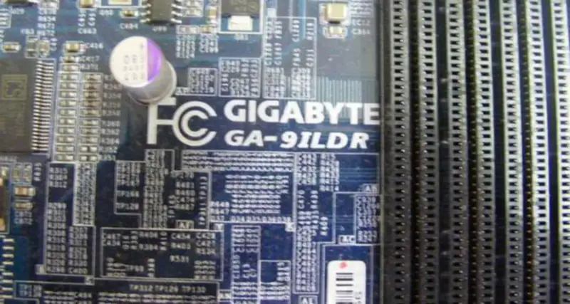 Gigabyte GA-9ILDR 604-pinners hovedkort for utskriftsserver
