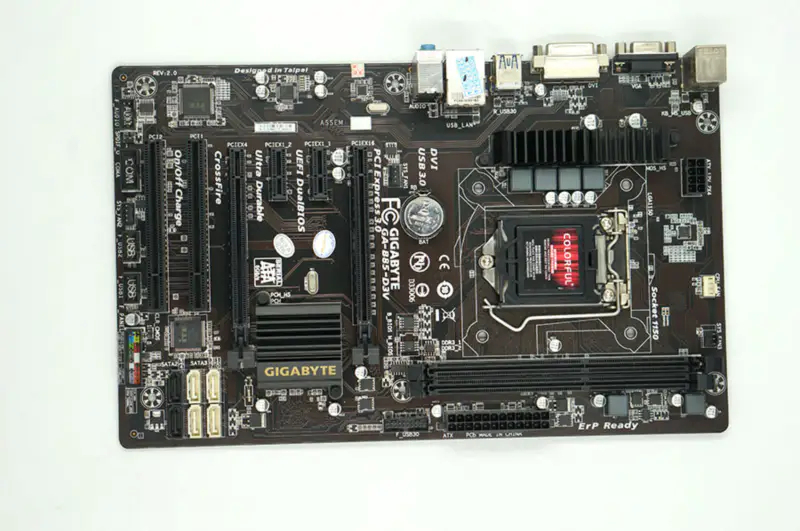 Gigabyte GA-B85-D3V B85-D3V B85 LGA 1150 ATX-hovedkort