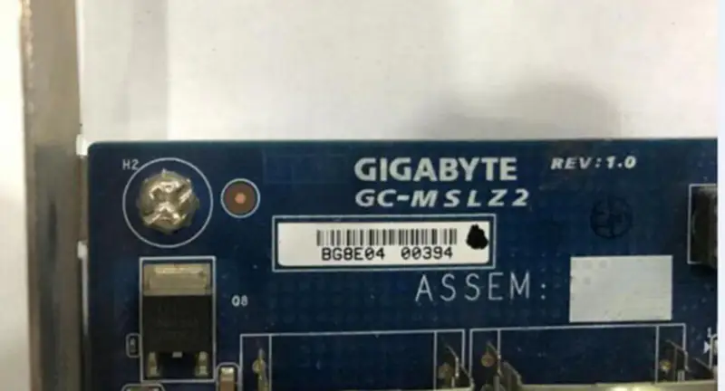 Gigabyte GC-MSLZ2 SAS2008 6 GB SAS raid-kort med RAID 0/1/1E/10-støtte 4T 6T 8T