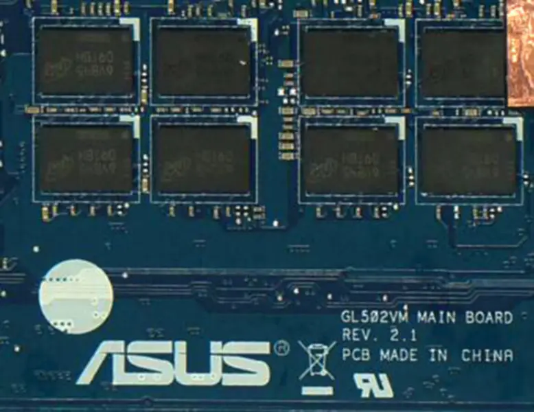 Asus GL502VM Motherboard for ASUS GL502 GL502V with GTX1060M/3GB I7-7700 I5-6300HQ