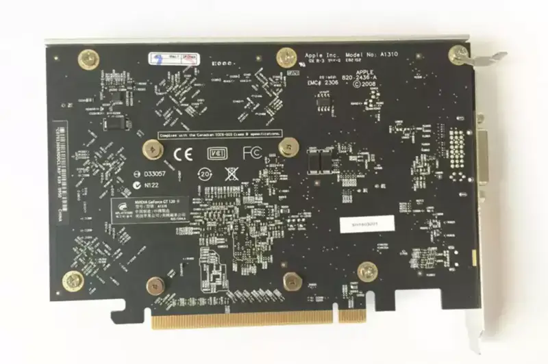 NVIDIA GeForce GT 120 512 MB Apple Mac Pro-grafikkort 2008-2012 Minidisplay//DVI
