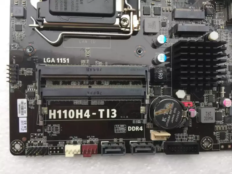 ECS H110H4-TI3 Motherboard H110 Chipset LGA1151 Mini-ITX