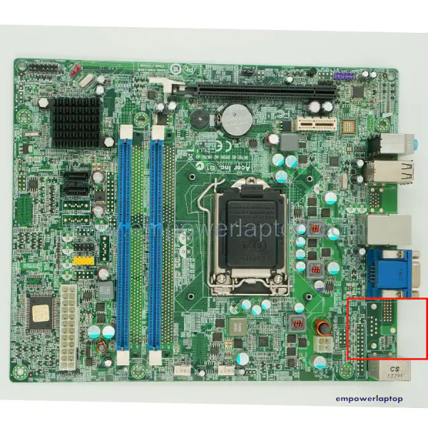 Acer LGA 1155 H61H2-AD hovedkort
