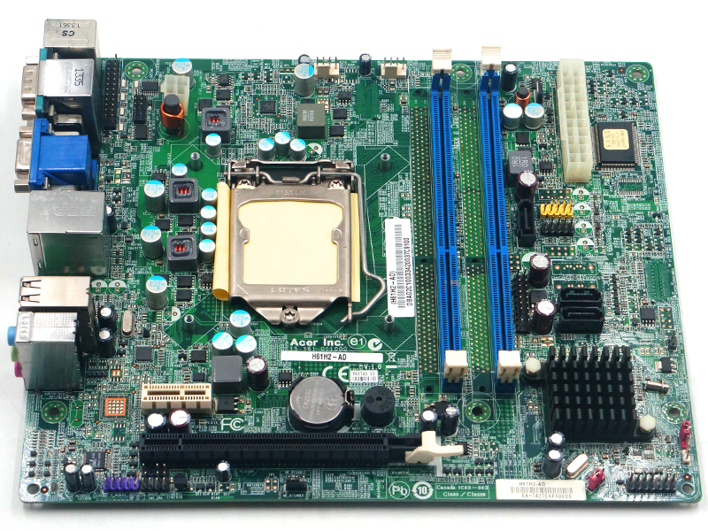 Acer LGA 1155 H61H2-AD hovedkort