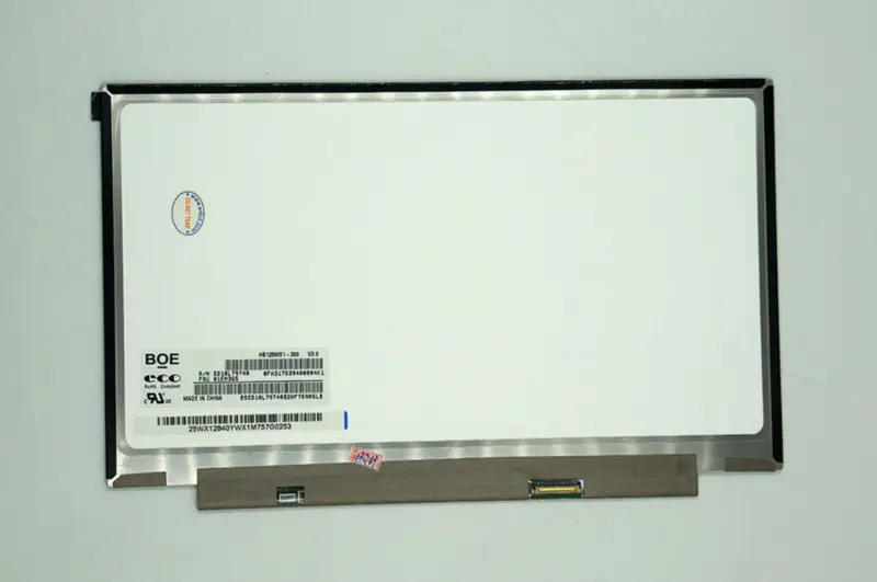12,5 tommers BOE LCD LP125WH2 TPB1 HB125WX1-100 HB125WX1-200 for HP EliteBook 820 LCD-skjerm 30pin
